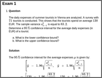 confint2: 2-Sided Confidence Interval
