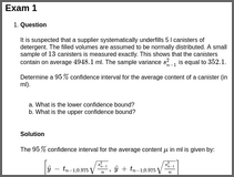 confint3: 2-Sided Confidence Interval (Extended Moodle Version) | R ...